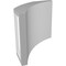 Ekena Millwork 5 1/2-in. W x 6-in. D x 6-in. H Thorton Architectural Grade PVC Knee Brace BRCP055X06X06THR - alternate 3